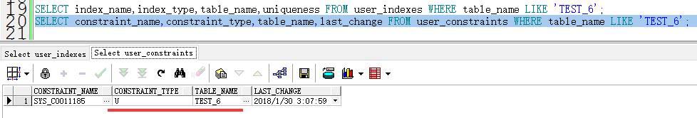 oracle 唯一索引,唯一約束,主鍵之間的聯(lián)系