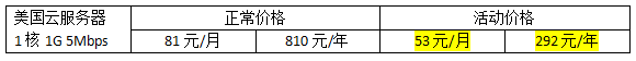 美國云服務(wù)器租用價(jià)格